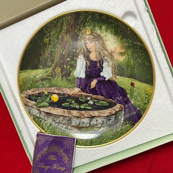 Kaiser Classic Fairy Tale "The Frog King" German Porcelain Plate Der Froschkonig - Picture 1 of 5